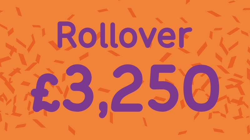 Lottery Rollover 3250 Info Box