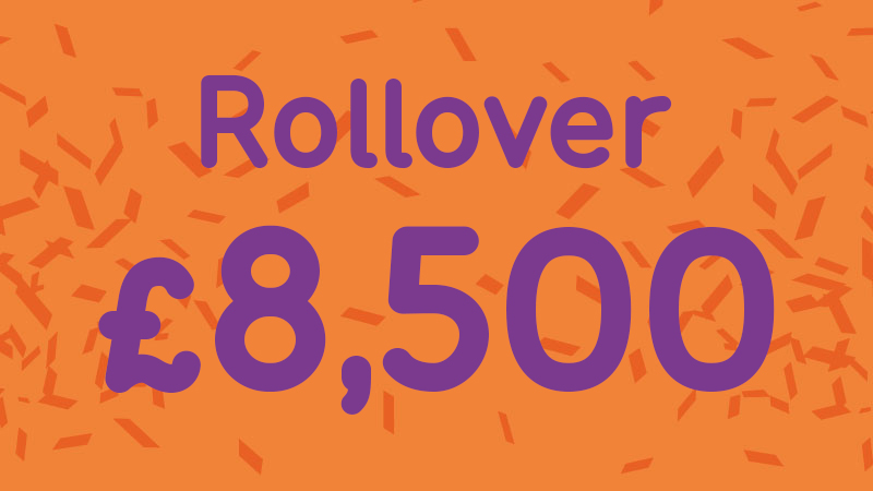 Lottery Rollover 8500 Info Box