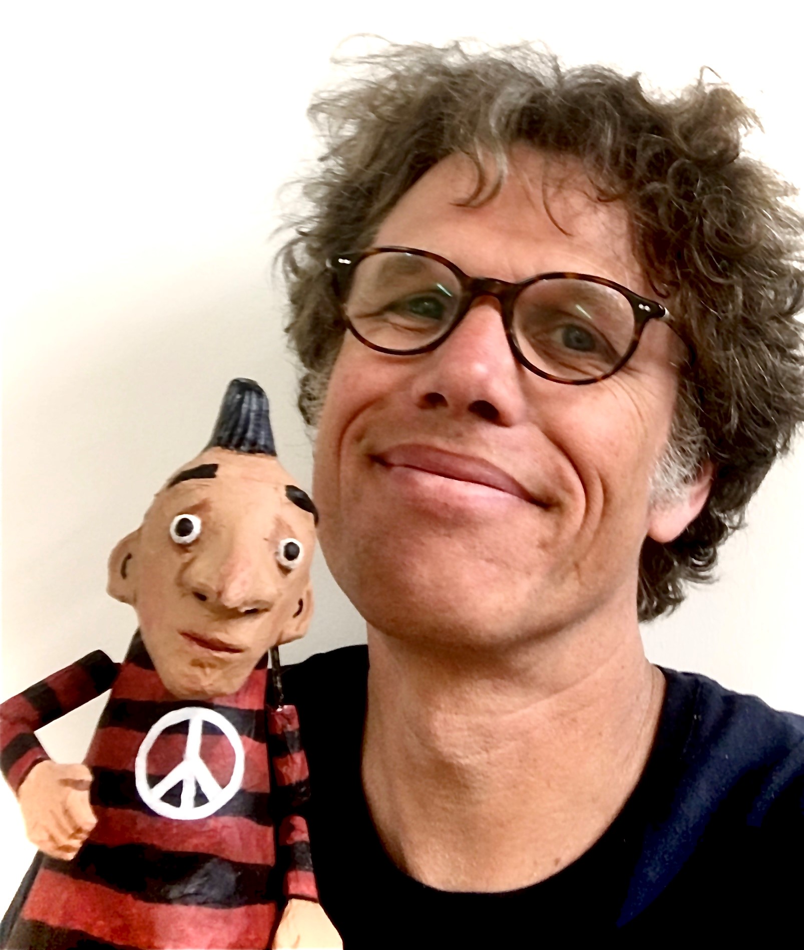 Russell Dean With Puppet Photo