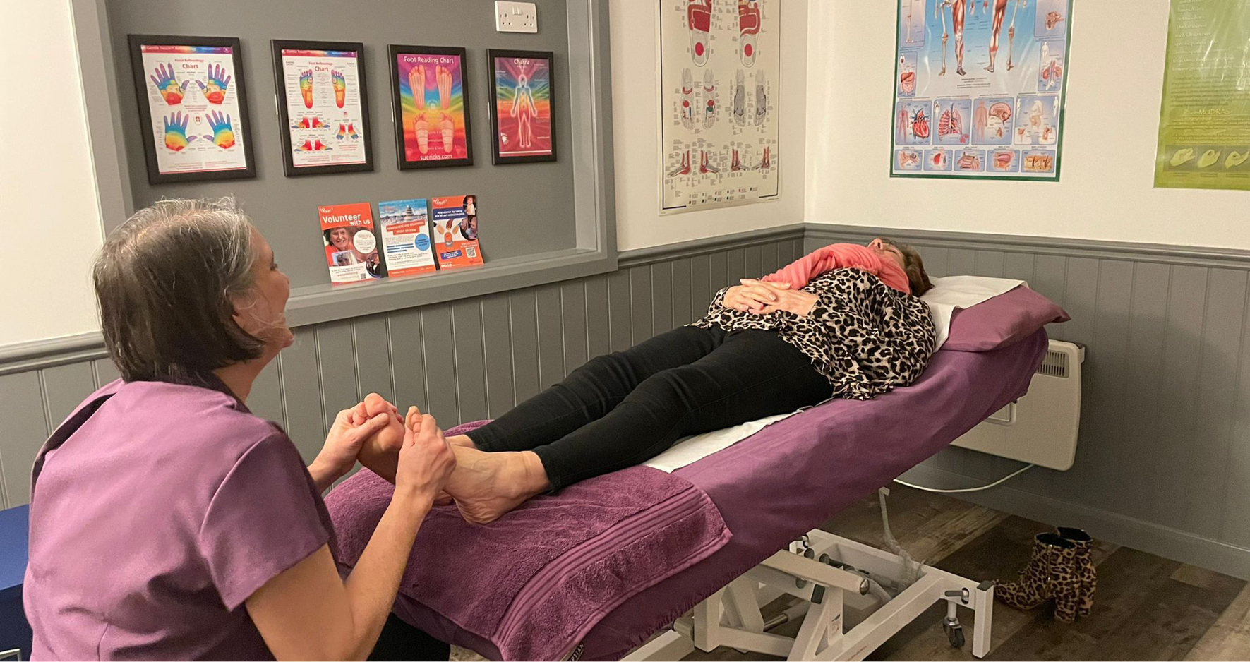 Ex-banker is enriched by volunteer therapy role