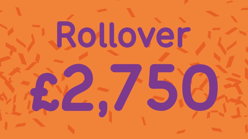 Lottery Rollover 2750 Info Box
