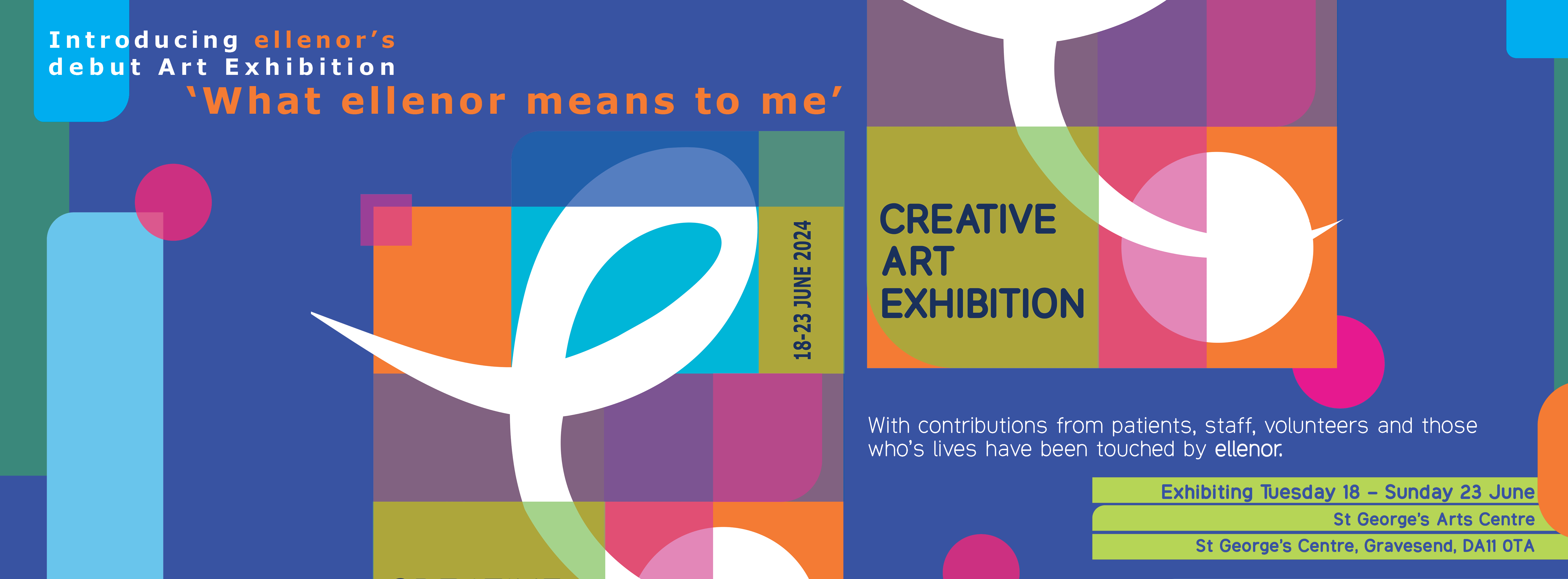 Art Exhibition Carousel Website Banner V2