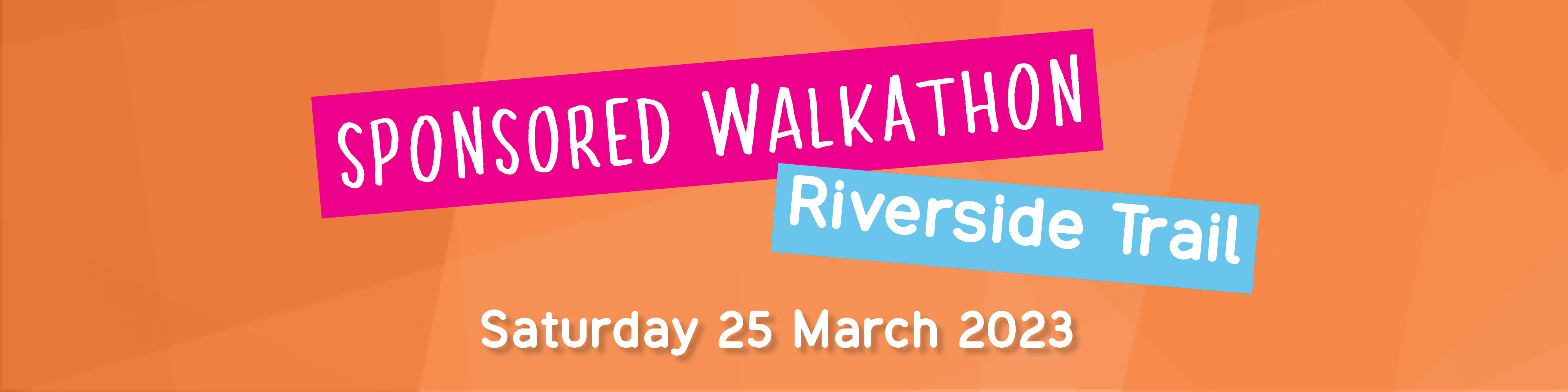 Sponsored Walkathon 2023 Website Banner