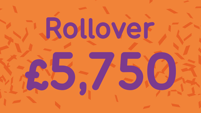 Lottery Rollover 5750 Info Box