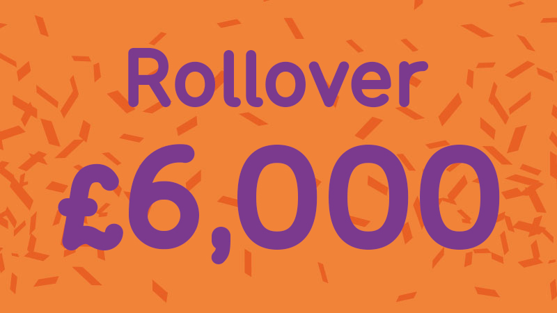 Lottery Rollover 6000 Info Box