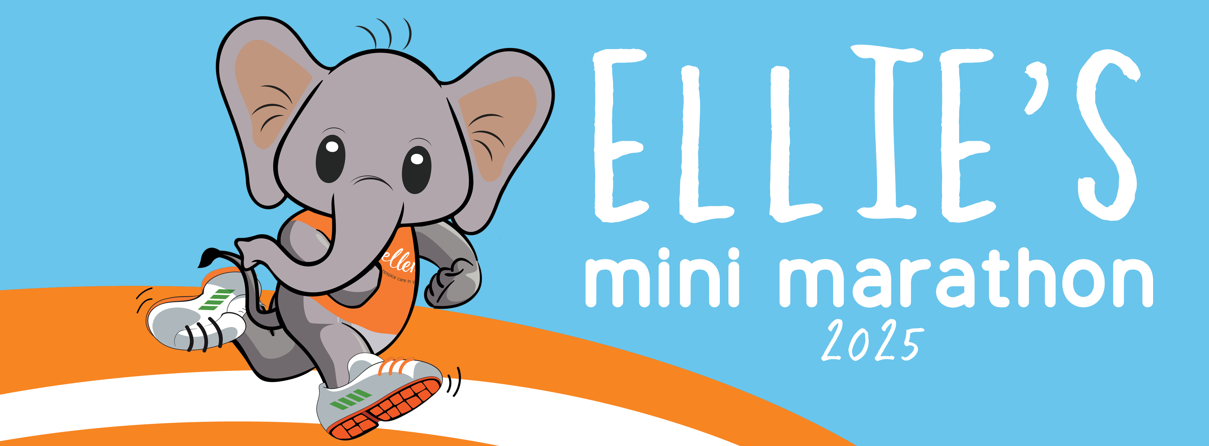 Ellie's Mini Marathon 2025 Website Home Banner