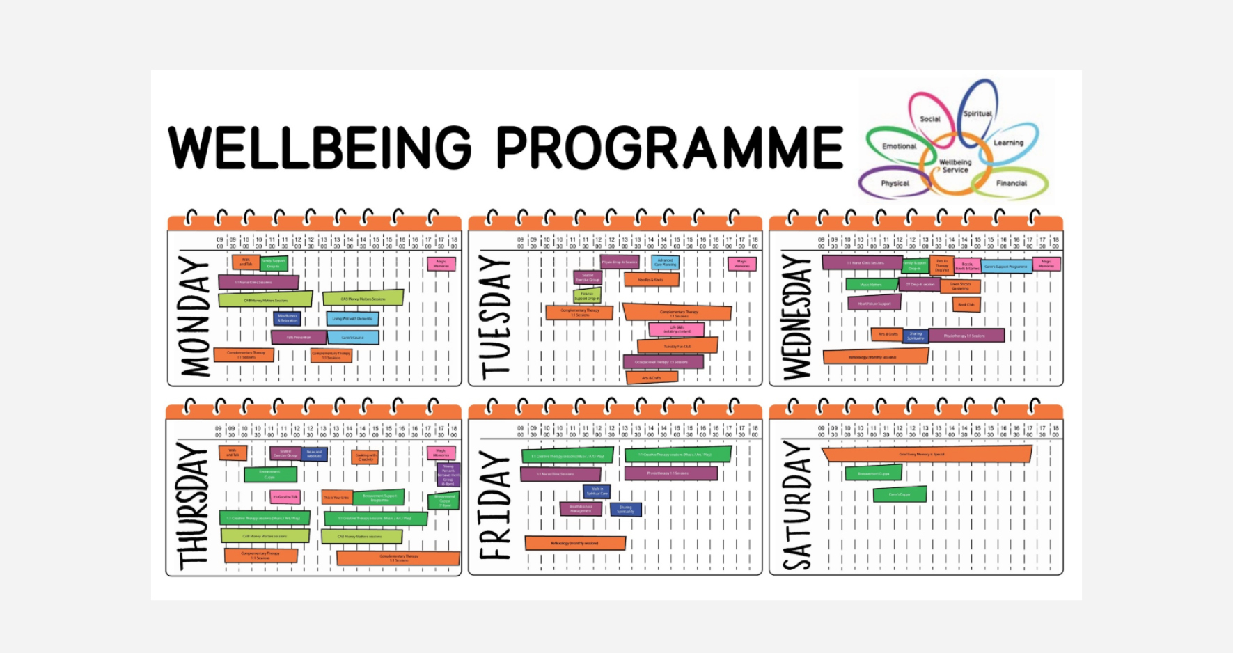 WEBSITE INFO BOXES OUR SERVICES Wellbeing Programme