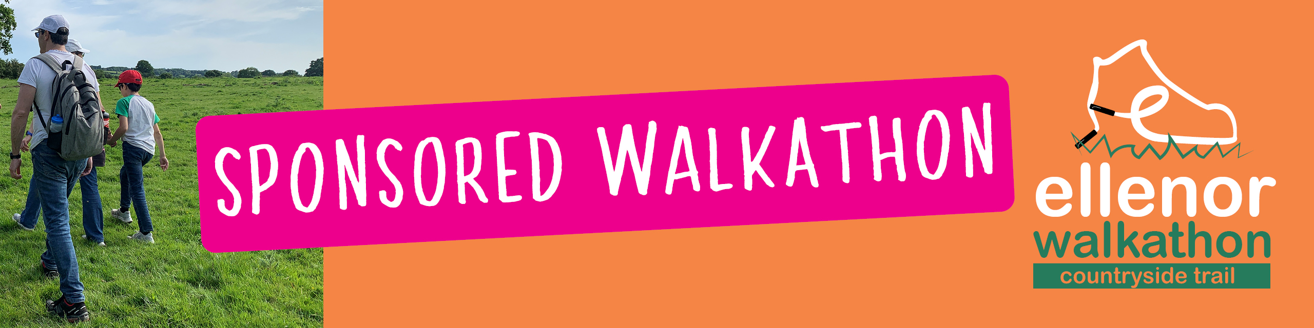 Sponsored Walkathon 2024 Website Banner